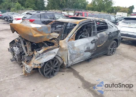 2020 Honda Civic Ex z USA, uszkodzony, nr VIN SHHFK7H62LU415752